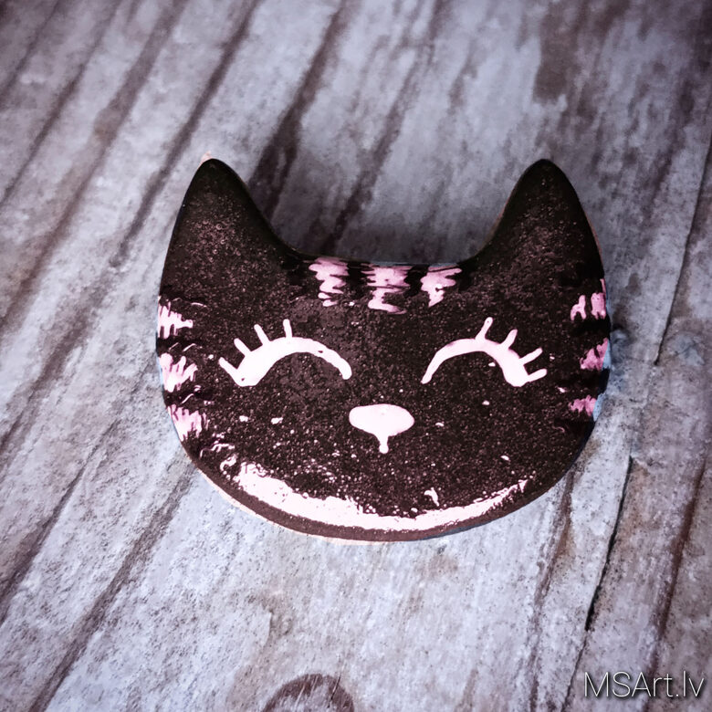 Broša "Strīpains kaķis"