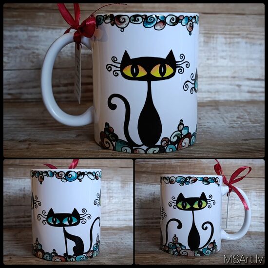 Mug- three cats