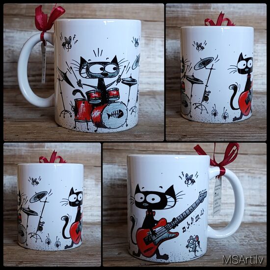 Mug- Cats Musicians