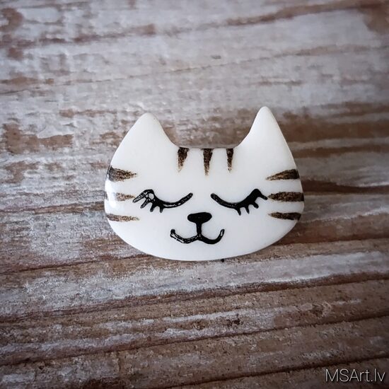 Small Cat Brooch
